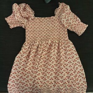 Hill house ditsy floral nap dress XS pink